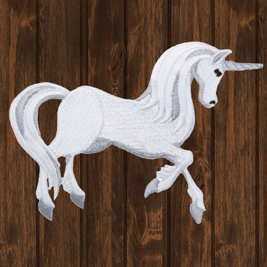 embroidered iron on sew on patch unicorn 2