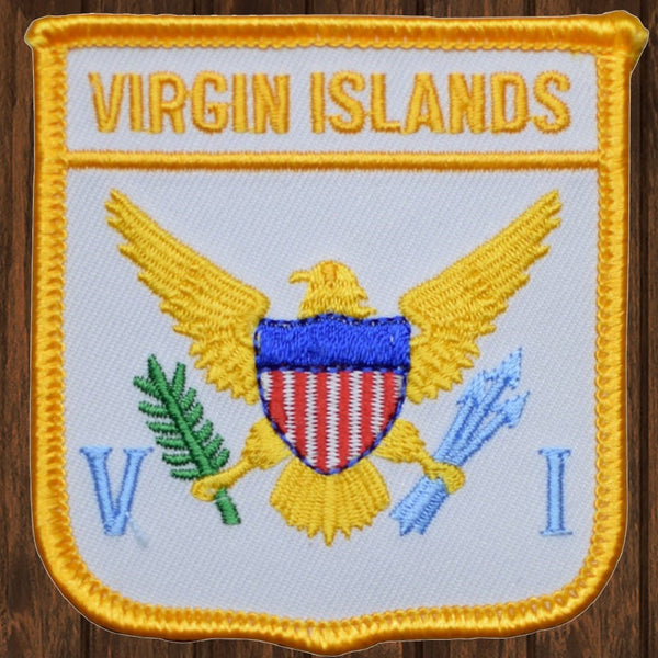 United States Virgin Islands Embroidered Patch — Iron On