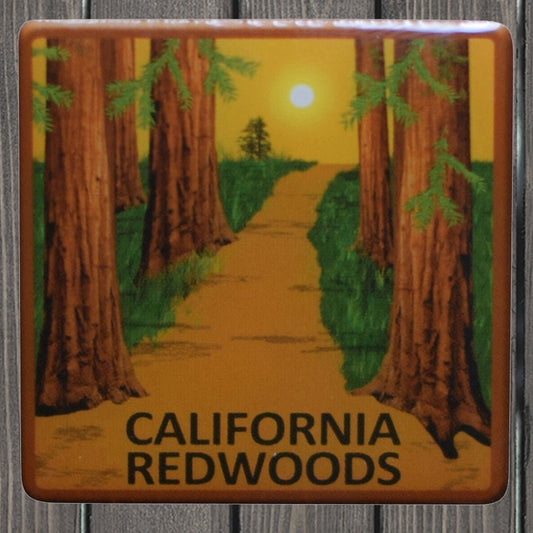 lapel hat pin california redwoods