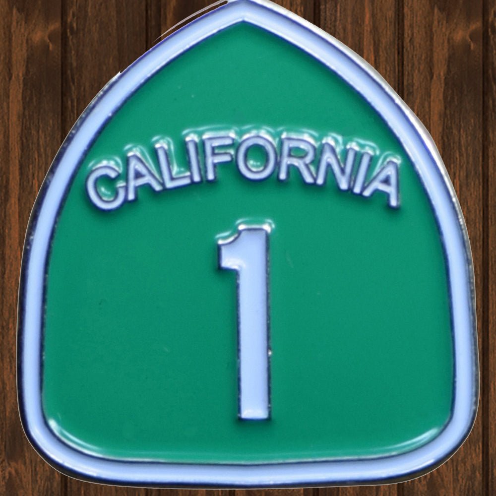 lapel hat pin green california 1